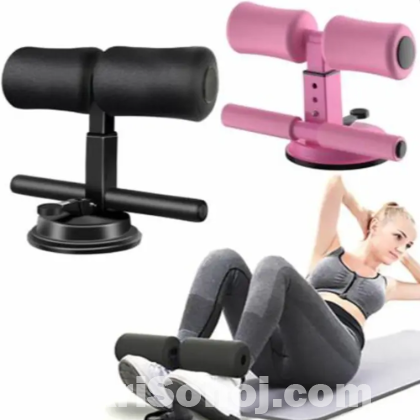 Self Suction Mini Sit Up Bars Double Stand